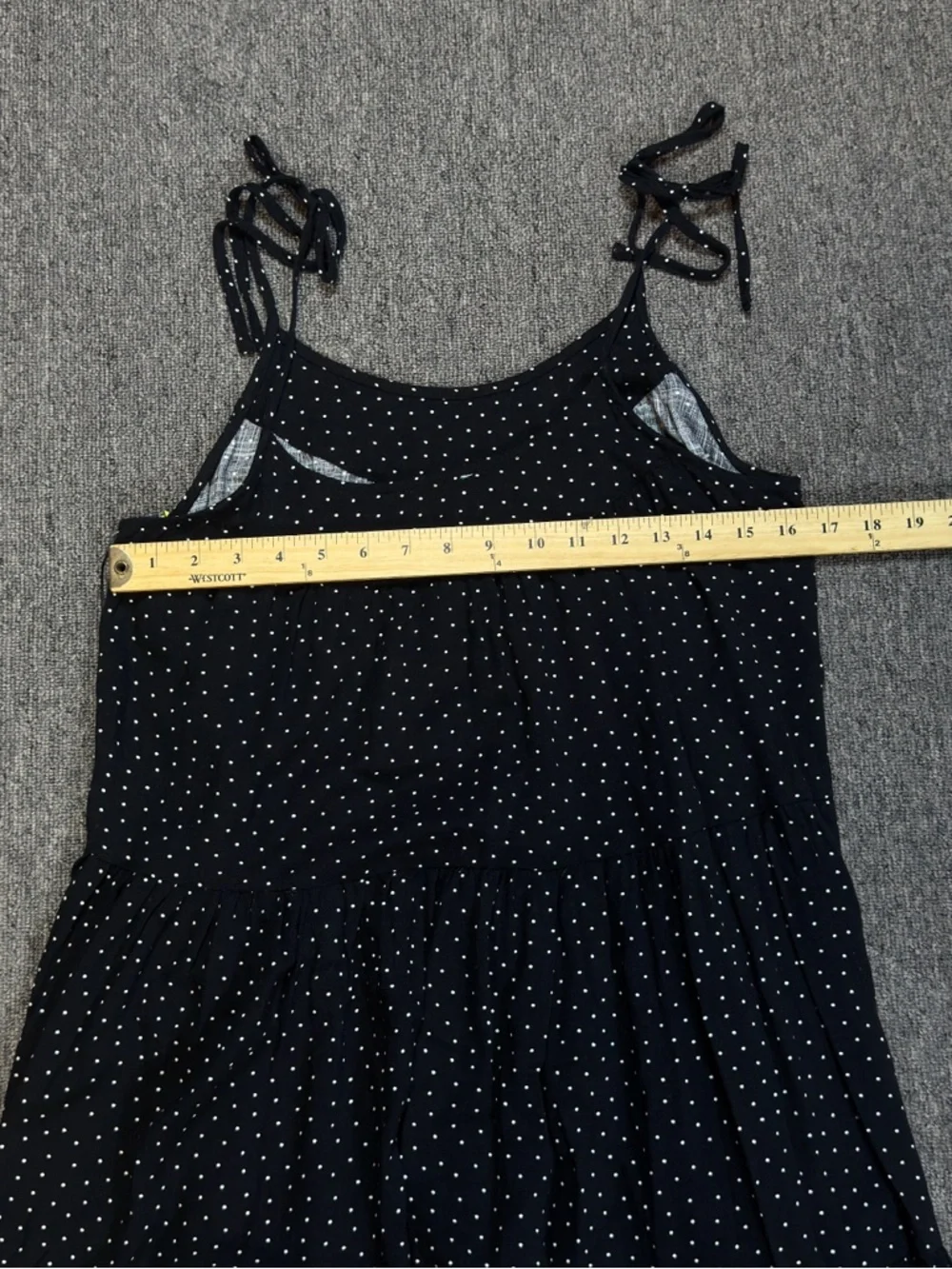 CeCe Black and White Polka Dot Dress Flowy Size Small - Picture 9 of 16
